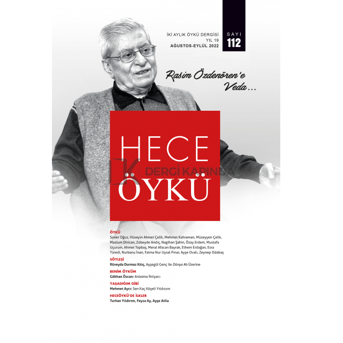 Hece Öykü 112. Sayı Ağustos-Eylül 2022