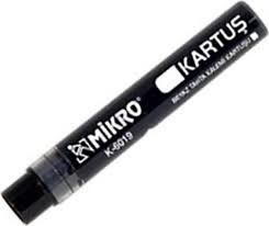 MİKRO K-6019 BEYAZ TAHTA KALEMİ KARTUŞU SİYAH