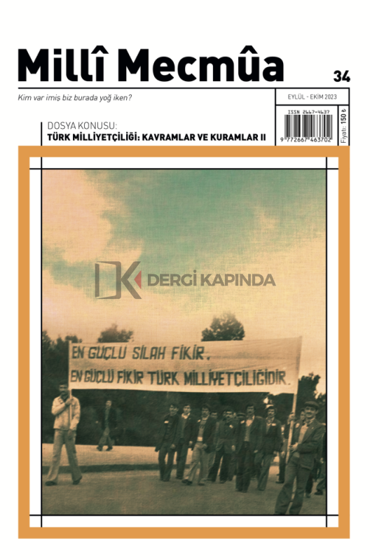 Milli Mecmua 34.Sayı Eylül-Ekim 2023