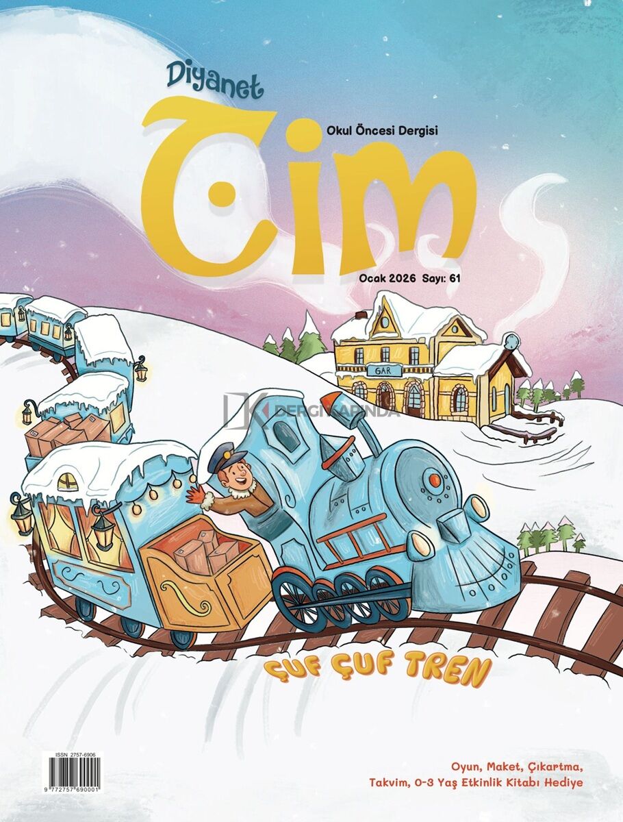 Cim Dergi Ocak 2026 (3-6 Yaş)