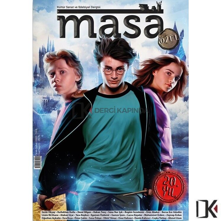 Masa - Harry Potter Özel Sayı Şubat-Mart 2022
