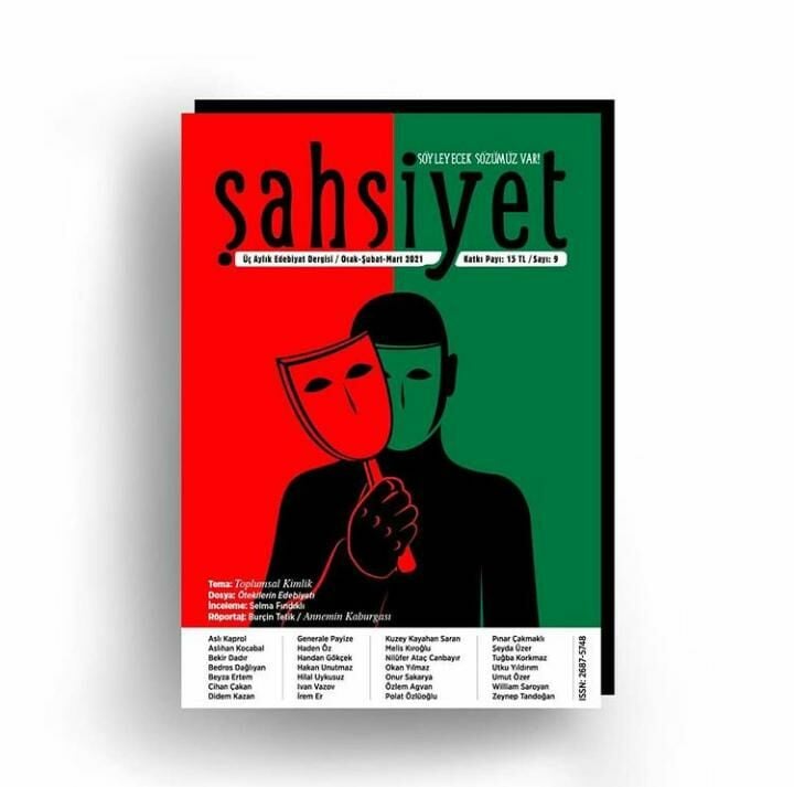 Şahsiyet 9.Sayı Ocak-Şubat-Mart 2021