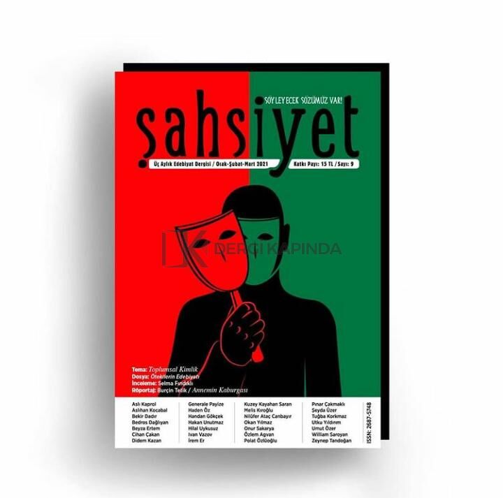 Şahsiyet 9.Sayı Ocak-Şubat-Mart 2021