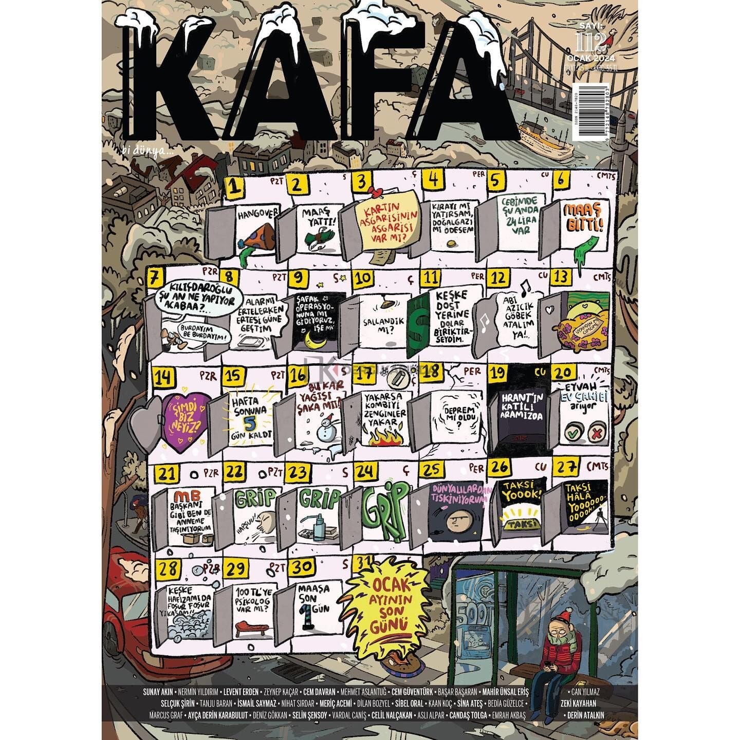 Kafa Dergi 112.Sayı Ocak 2024