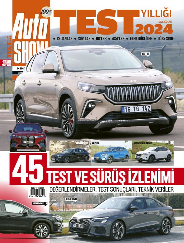 Auto Show Test Yıllığı 2024/01