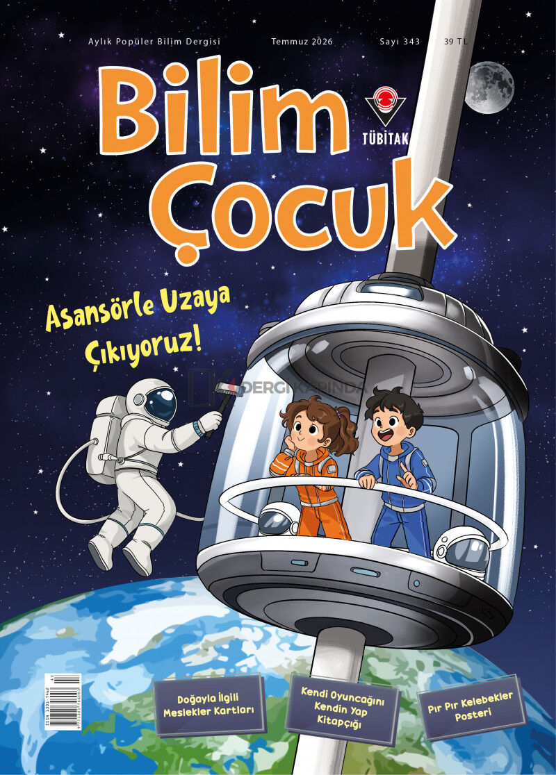 Bilim Çocuk Dergi Temmuz 2026 (7-12 yaş)