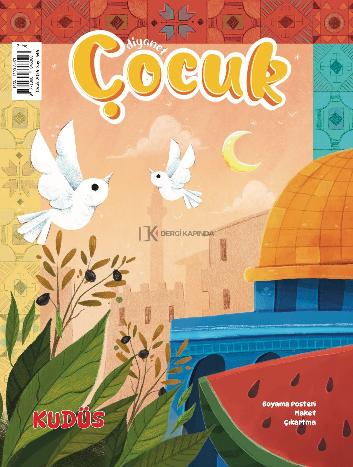 Diyanet Çocuk Dergi Ocak 2026 (7-12 yaş)