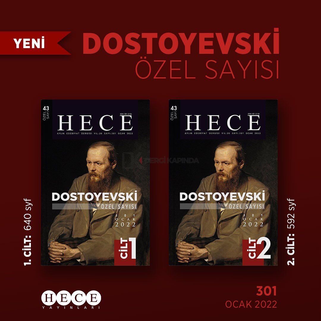 Hece Özel Sayı 43 Ocak 2022 - 301.Sayı