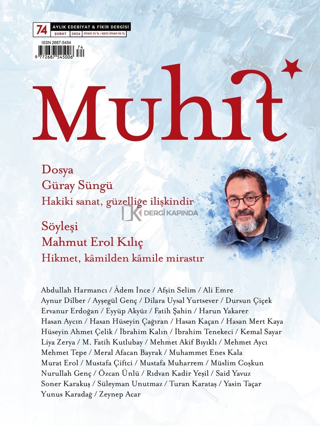Muhit Dergi 74.Sayı Şubat 2026