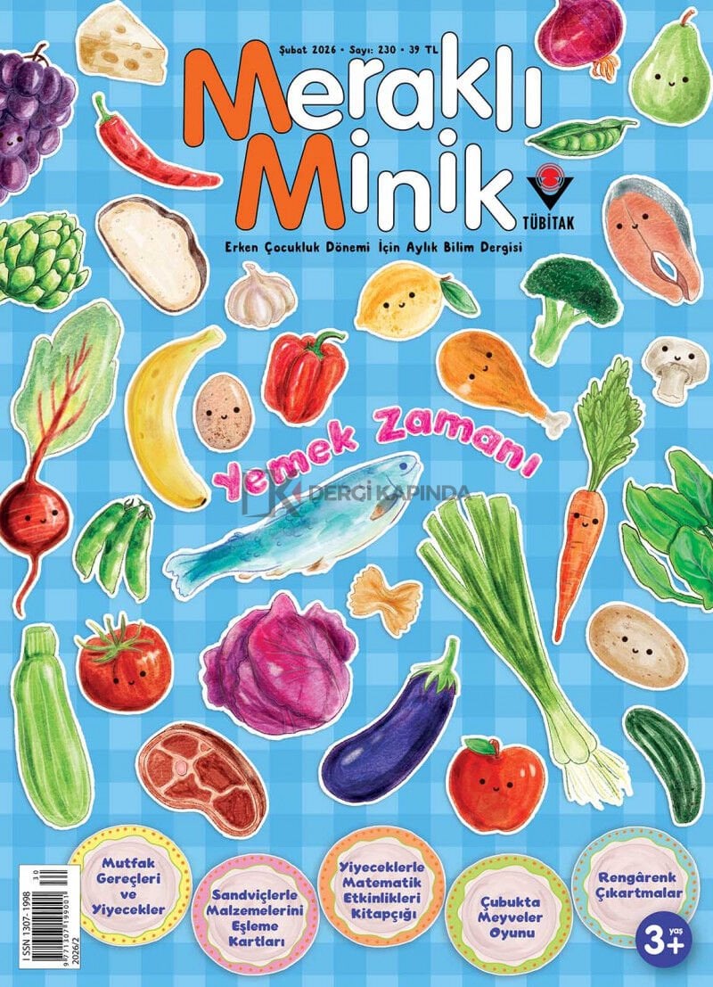 Meraklı Minik Dergi Şubat 2026 (3-6 yaş)