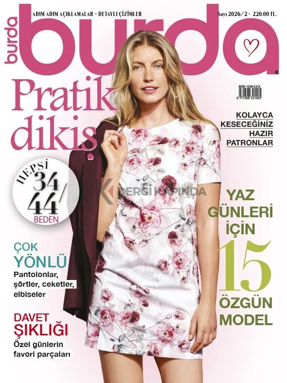Burda Dergi Pratik Dikiş 2026/02