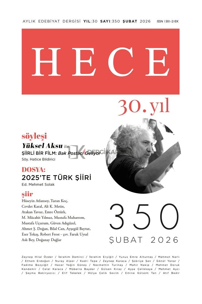 Hece Dergi 350.Sayı Şubat 2026