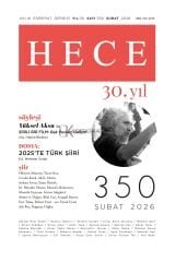Hece Dergi 350.Sayı Şubat 2026