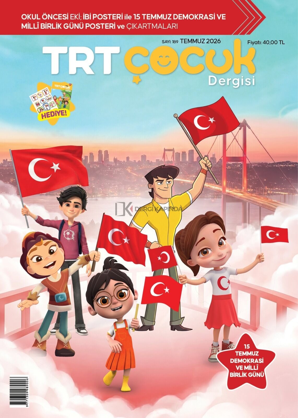 TRT Çocuk Dergi Temmuz 2026
