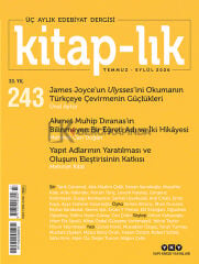 Kitap-lık Dergi 243.Sayı Temmuz-Eylül 2026
