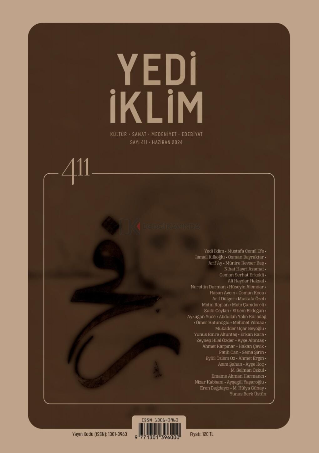 Yedi İklim 411.Sayı Haziran 2024