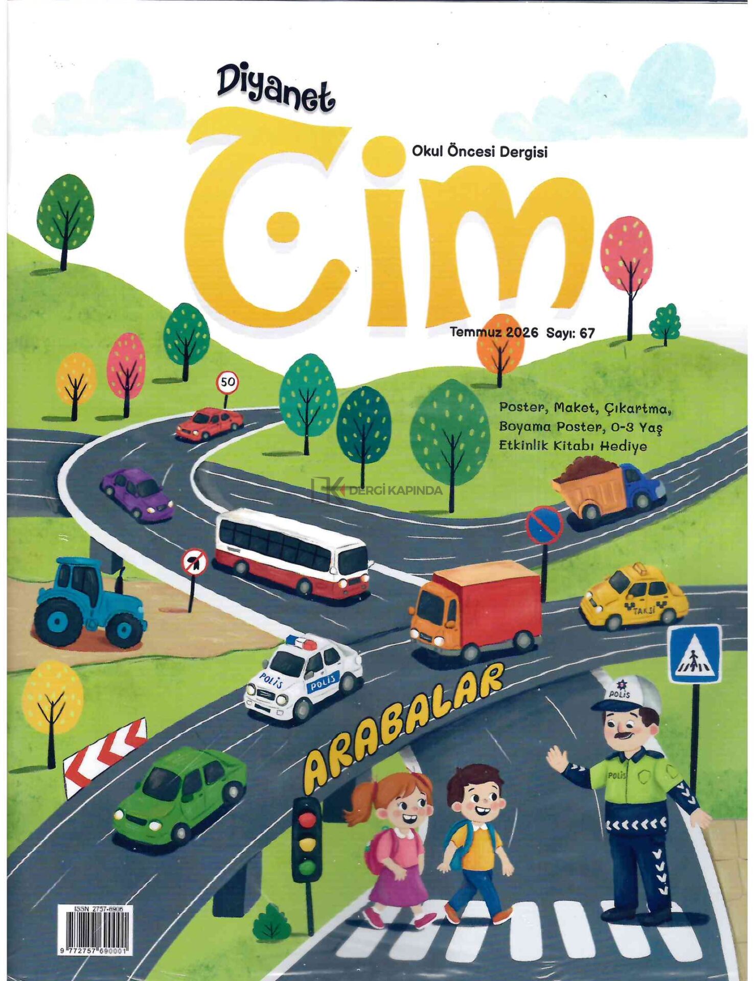 Cim Dergi Temmuz 2026 (3-6 Yaş)