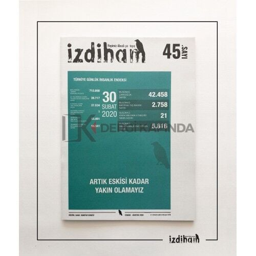 İzdiham 45.Sayı Temmuz-Ağustos 2020