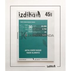 İzdiham 45.Sayı Temmuz-Ağustos 2020