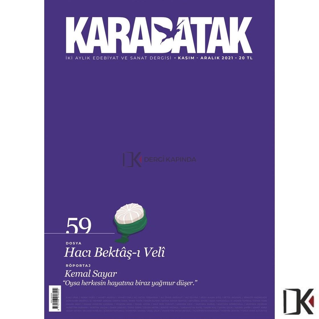 Karabatak 59.Sayı Kasım-Aralık 2021