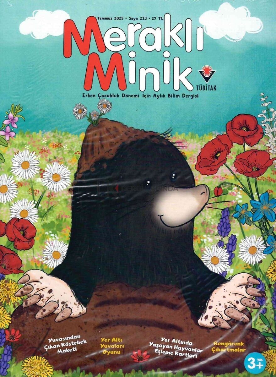 Meraklı Minik Dergi Temmuz 2025 (3-6 yaş)