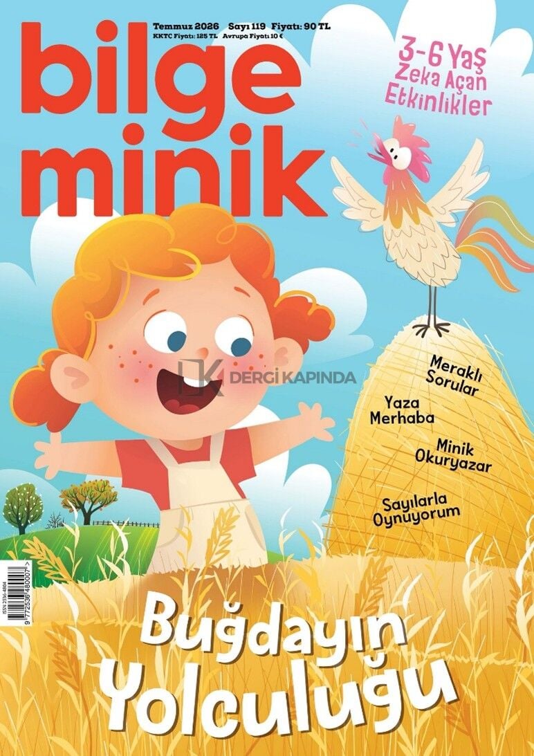Bilge Minik Dergi Temmuz 2026 (3-6 yaş)