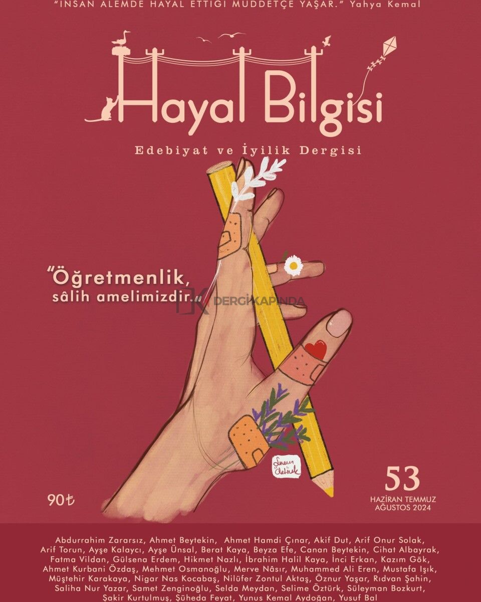 Hayal Bilgisi 53.Sayı Haziran-Temmuz-Ağustos 2024