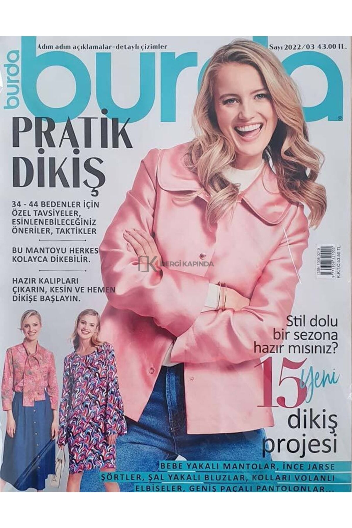 Burda Pratik Dikiş - 2022 / 03
