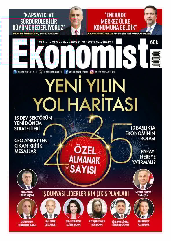 Ekonomist Dergi 22 Aralık 2024 - 4 Ocak 2025