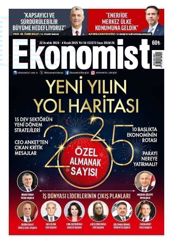 Ekonomist Dergi 22 Aralık 2024 - 4 Ocak 2025
