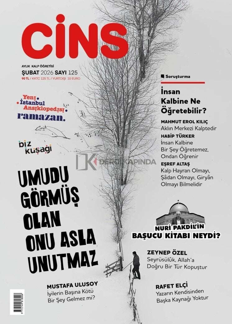 Cins Dergi 125.Sayı Şubat 2026
