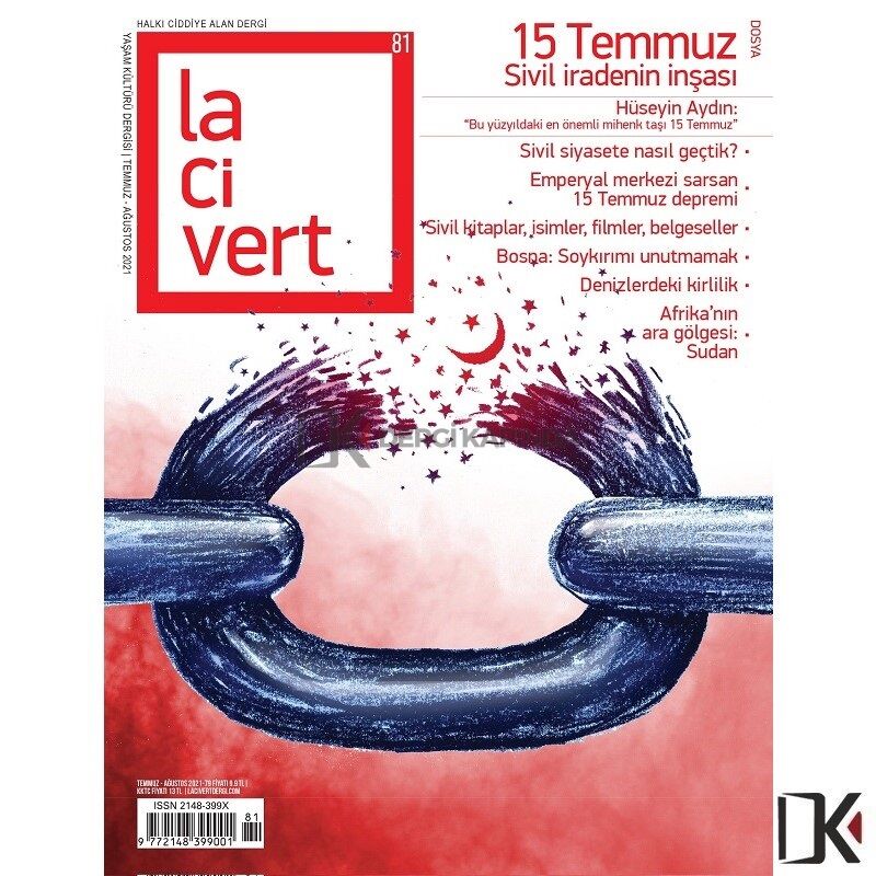 Lacivert 81.Sayı Temmuz-Ağustos 2021