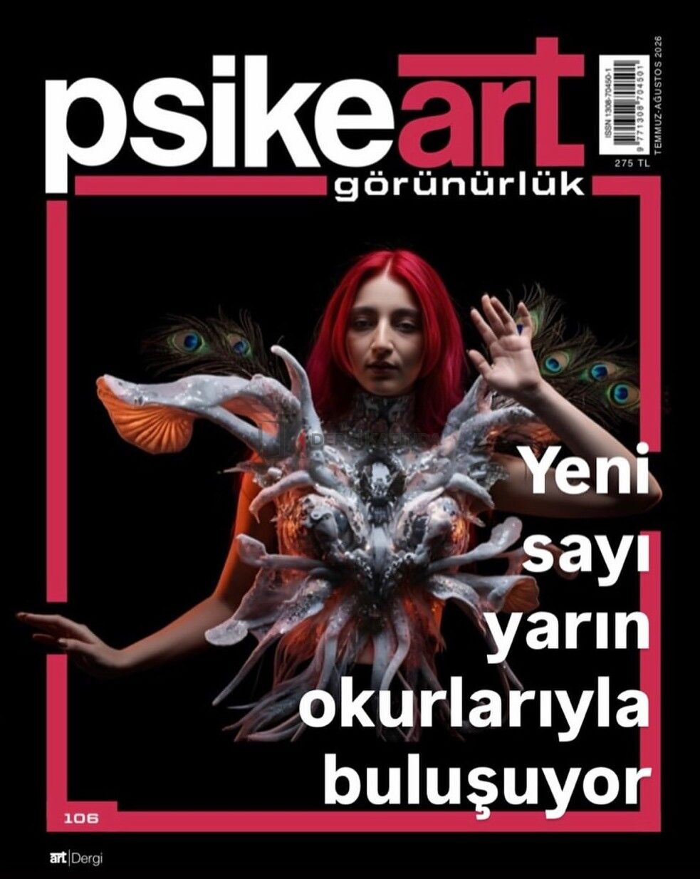 Psikeart Dergi 106.Sayı Temmuz-Ağustos 2026