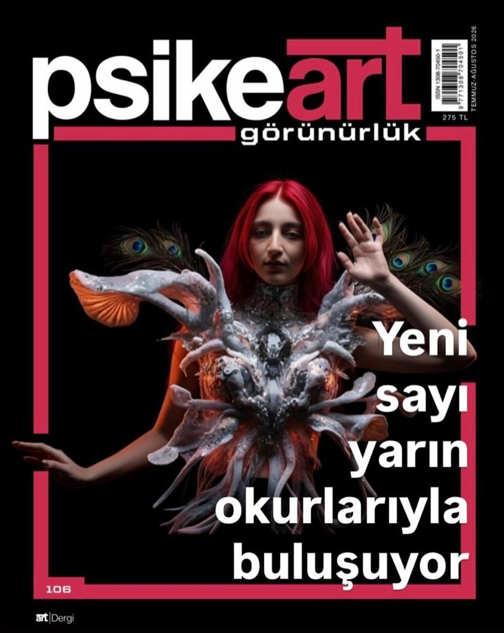 Psikeart Dergi 106.Sayı Temmuz-Ağustos 2026