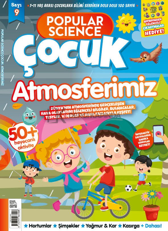 Popular Science Çocuk Dergi 9.Sayı 2024/02 (7-12 yaş)