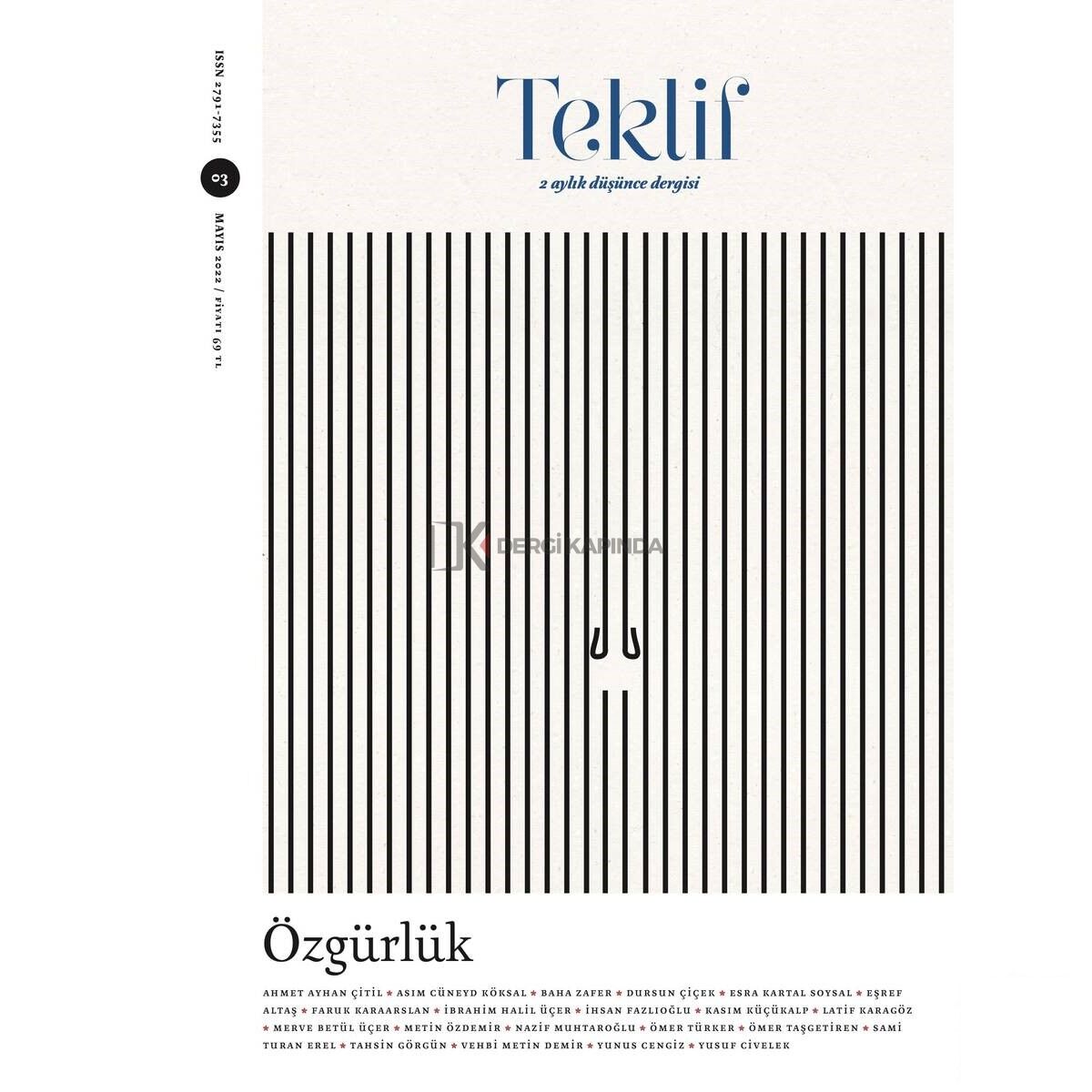 Teklif 3.Sayı Mayıs-2022