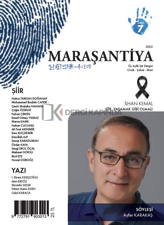 Maraşantiya Dergi 7.Sayı Ocak-Şubat-Mart 2023