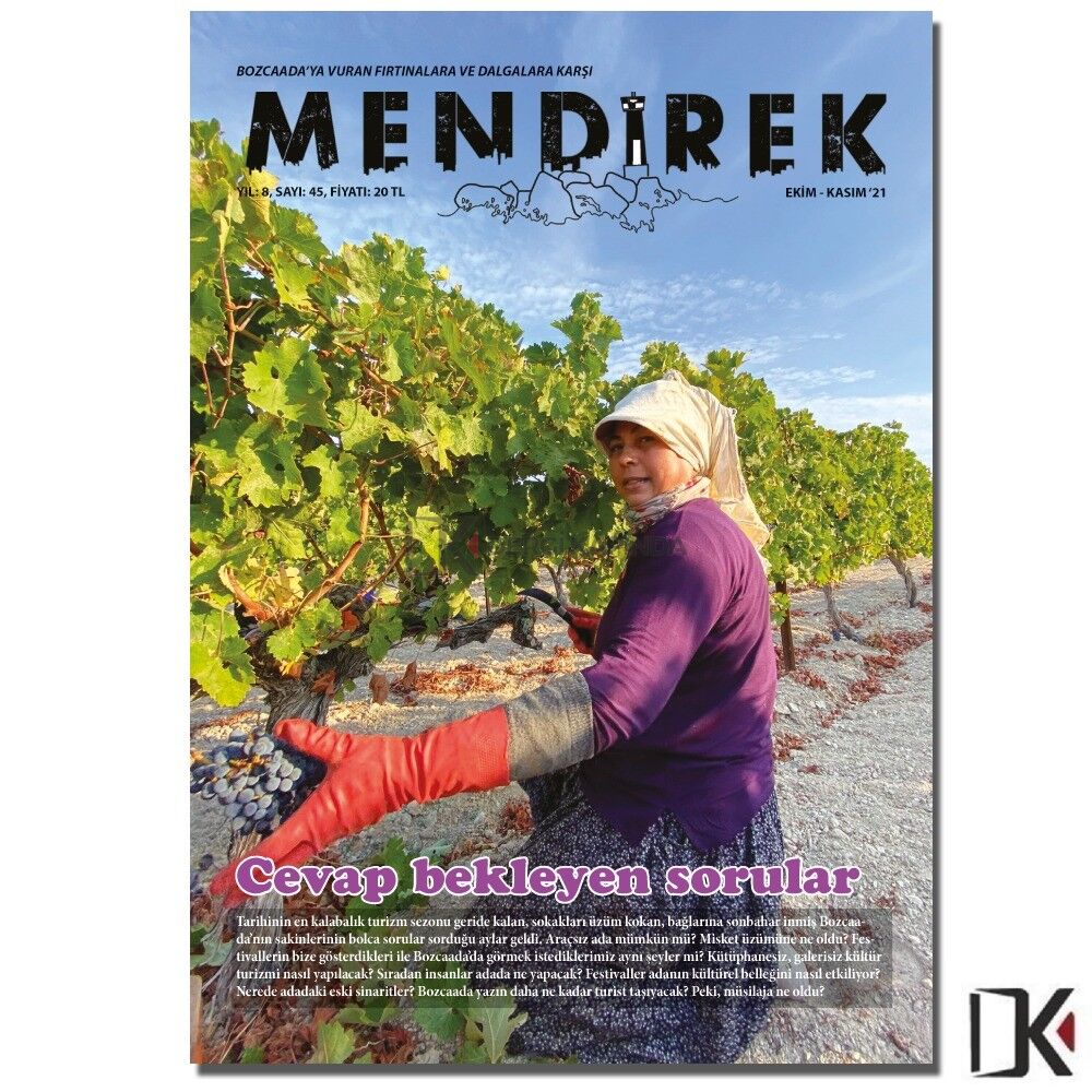 Bozcaada Mendirek 45.Sayı Ekim-Kasım 2021
