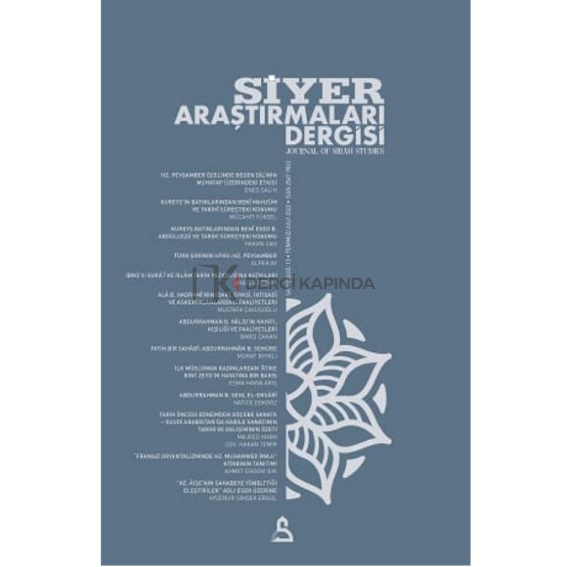 Siyer Araştırma 13.Sayı Temmuz-Aralık 2022