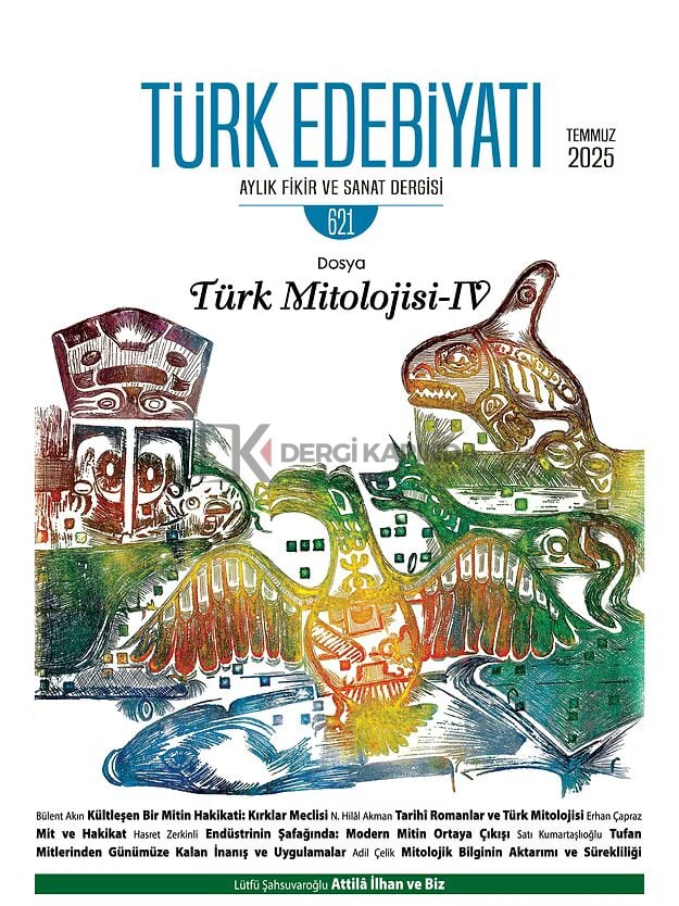 Türk Edebiyatı Dergi 621.Sayı Temmuz 2025