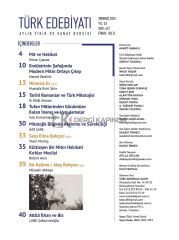 Türk Edebiyatı Dergi 621.Sayı Temmuz 2025