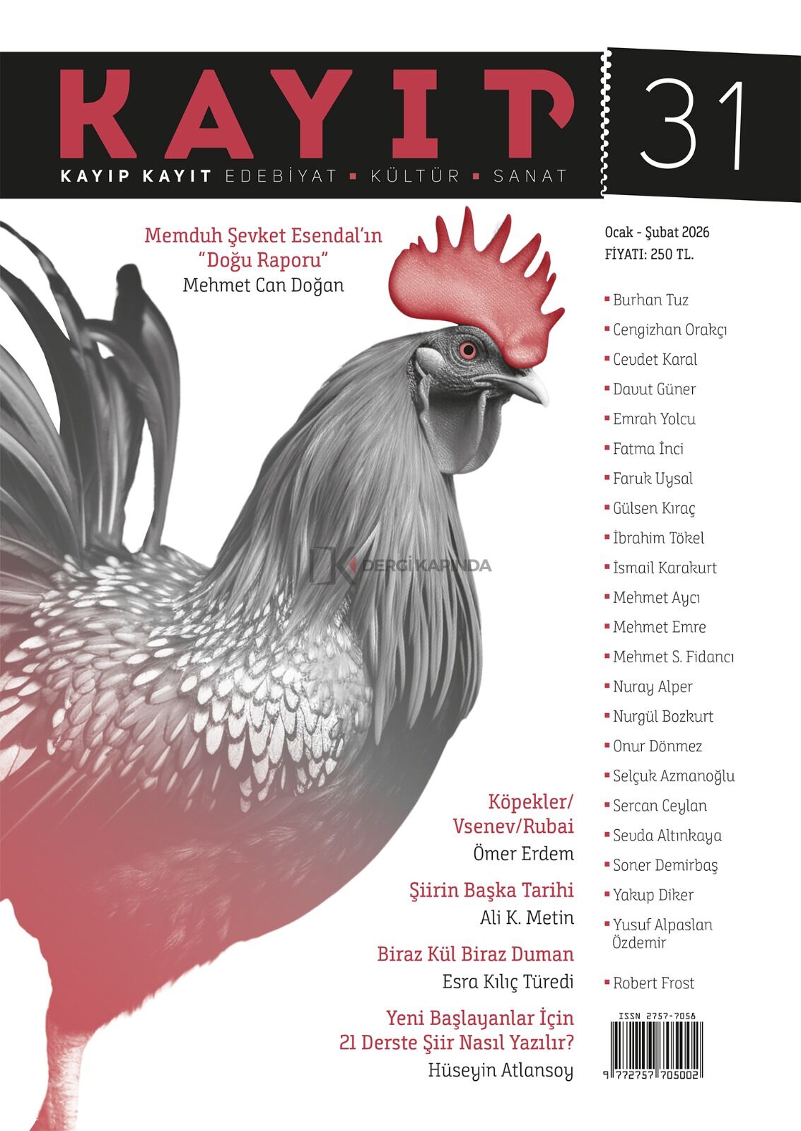 Kayıp Kayıt Dergi 31.Sayı Ocak-Şubat 2026