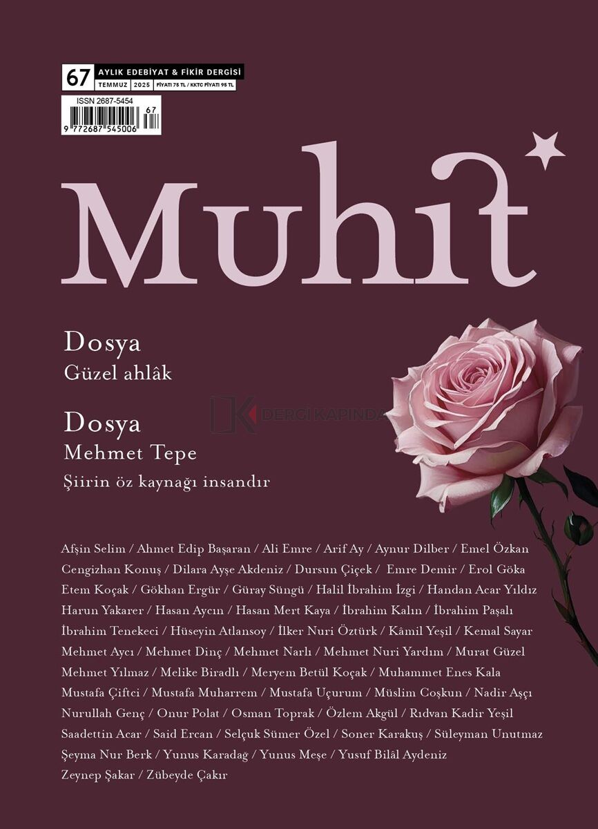 Muhit Dergi 67.Sayı Temmuz 2025