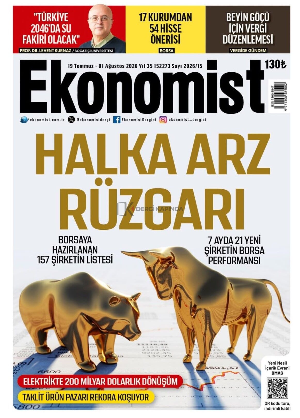 Ekonomist Dergi 19 Temmuz - 1 Ağustos 2026
