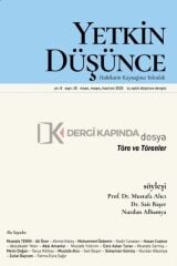Yetkin Düşünce Dergi 30.Sayı Nisan-Mayıs-Haziran 2025