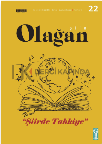 Olağan Şiir 22.Sayı Eylül-Ekim 2021
