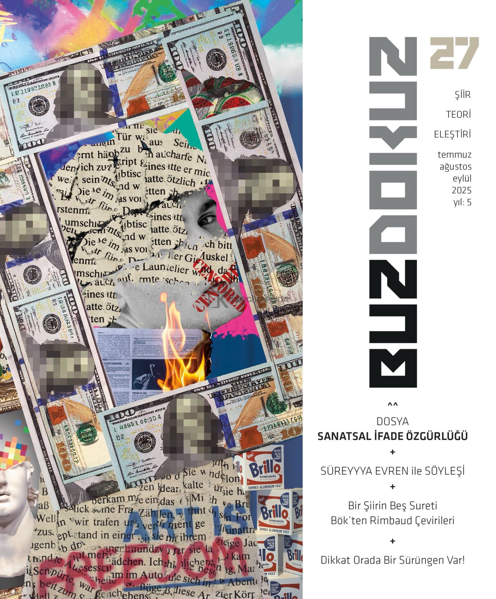 Buzdokuz Dergi 27.Sayı Temmuz-Ağustos-Eylül 2025