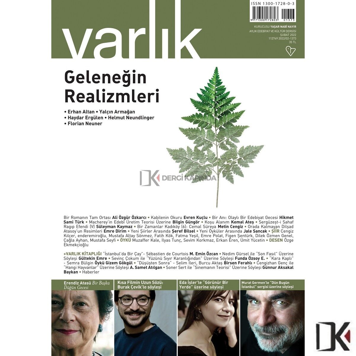 Varlık 1373.Sayı Şubat 2022