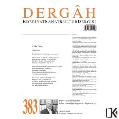 Dergâh 383.Sayı Ocak 2022