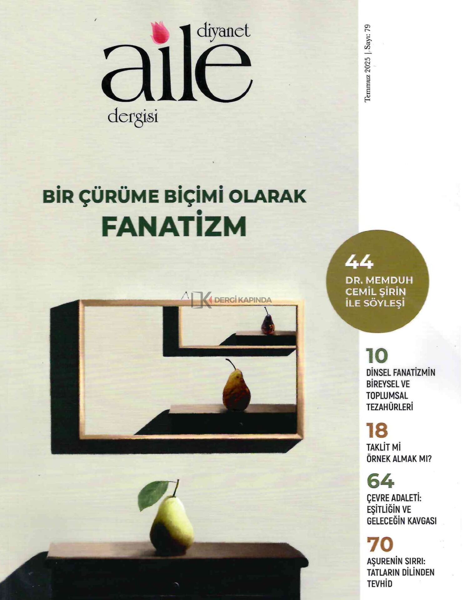 Diyanet Aile Dergi 79.Sayı Temmuz 2025